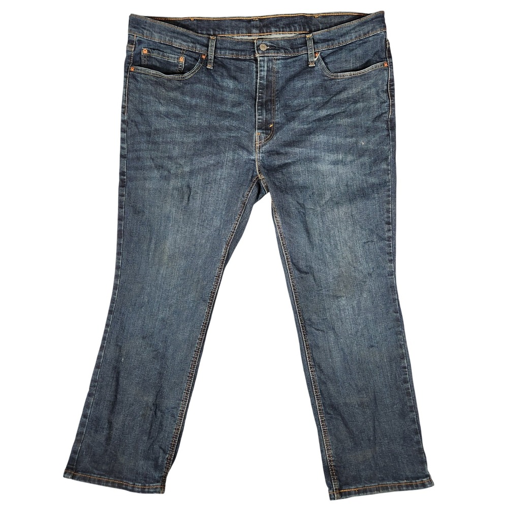Levi's 541 Athletic Taper Jeans Mens W44 L30 Blue Excellent Stretch Denim